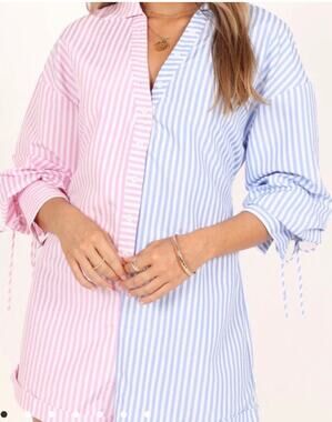 Petal + Pup cute stripe romper